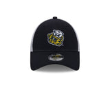 Michigan Wolverines New Era Vault Navy/White Trucker 9FORTY Adjustable Hat - Pro Jersey Sports