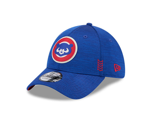 Men's Chicago Cubs New Era Royal 2024 Clubhouse 39THIRTY Flex Fit Hat