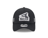 Men's Chicago White Sox New Era Black 2024 Clubhouse 39THIRTY Flex Fit Hat - Pro Jersey Sports