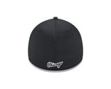 Men's Chicago White Sox New Era Black & White 2024 Clubhouse 39THIRTY Flex Fit Hat - Pro Jersey Sports