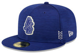Men's Chicago Cubs New Era Blue 2024 Clubhouse 1914 59FIFTY Fitted Hat - Pro Jersey Sports