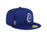 Men's Chicago Cubs New Era Blue 2024 Clubhouse 1914 59FIFTY Fitted Hat - Pro Jersey Sports