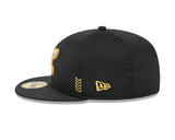 Men's Pittsburgh Pirates New Era Black 2024 Alternate Clubhouse 1914 59FIFTY Fitted Hat - Pro Jersey Sports
