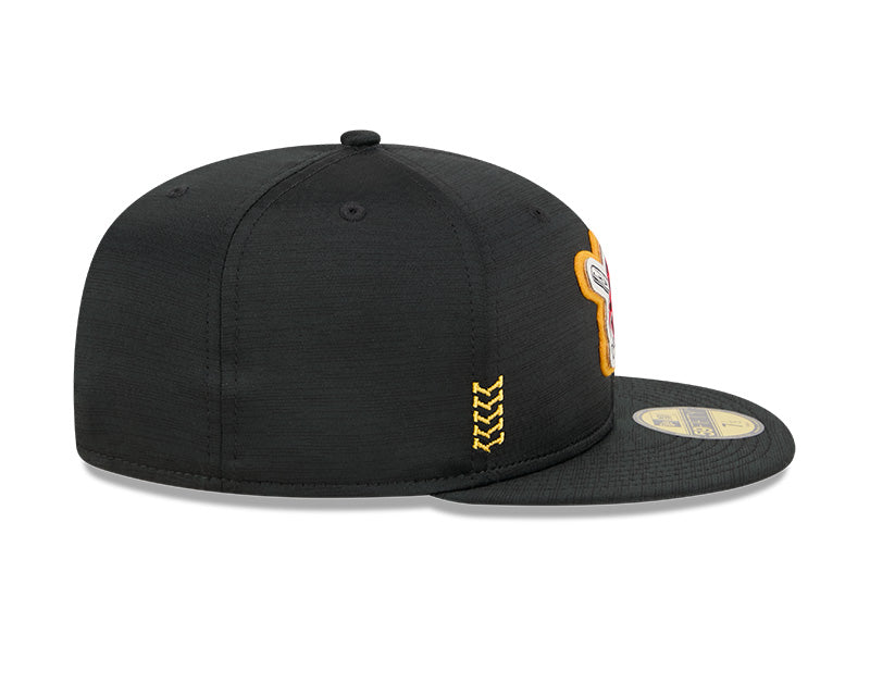 Men's Pittsburgh Pirates New Era Black 2024 Alternate Clubhouse 1914 59FIFTY Fitted Hat