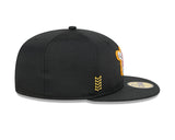 Men's Pittsburgh Pirates New Era Black 2024 Alternate Clubhouse 1914 59FIFTY Fitted Hat - Pro Jersey Sports