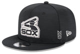 Men's Chicago White Sox New Era Black 2024 Clubhouse 9FIFTY Snapback Hat - Pro Jersey Sports