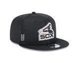 Men's Chicago White Sox New Era Black 2024 Clubhouse 9FIFTY Snapback Hat - Pro Jersey Sports