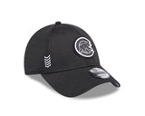 Men's Chicago Cubs New Era Black 2024 Clubhouse Alternate 9FORTY Adjustable Hat - Pro Jersey Sports