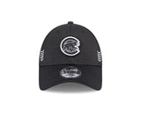 Men's Chicago Cubs New Era Black 2024 Clubhouse Alternate 9FORTY Adjustable Hat - Pro Jersey Sports