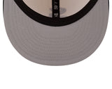 Chicago White Sox Cream/Black Leather Visor New Era 59FIFTY Fitted Hat - Pro Jersey Sports