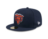 Men's Chicago Bears New Era Navy 2024 NFL Draft 59FIFTY Fitted Hat - Pro Jersey Sports