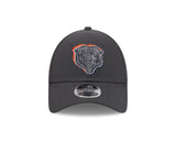Men's Chicago Bears New Era Graphite 2024 NFL Draft 9FORTY Adjustable Hat - Pro Jersey Sports