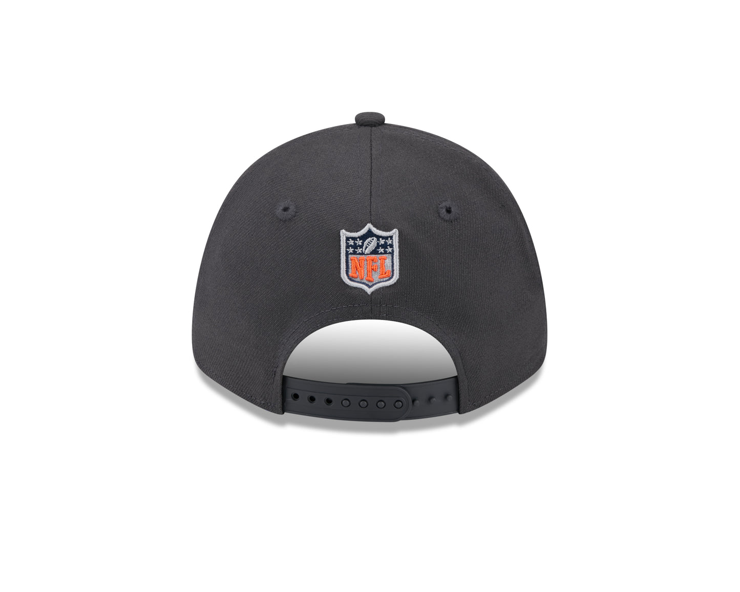 Men's Chicago Bears New Era Graphite 2024 NFL Draft 9FORTY Adjustable Hat