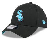 Men's Chicago White Sox New Era Black 2024 Father's Day 39THIRTY Flex Hat - Pro Jersey Sports