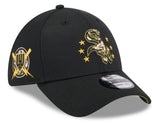 Men's Chicago White Sox New Era 2024 Armed Forces Day Black 39THIRTY Flex Hat - Pro Jersey Sports
