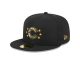 Chicago Cubs New Era 2024 MLB Armed Forces Day On-Field Black 59FIFTY Fitted Hat - Pro Jersey Sports