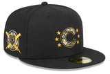 Chicago Cubs New Era 2024 MLB Armed Forces Day On-Field Black 59FIFTY Fitted Hat - Pro Jersey Sports