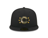 Chicago Cubs New Era 2024 MLB Armed Forces Day On-Field Black 59FIFTY Fitted Hat - Pro Jersey Sports