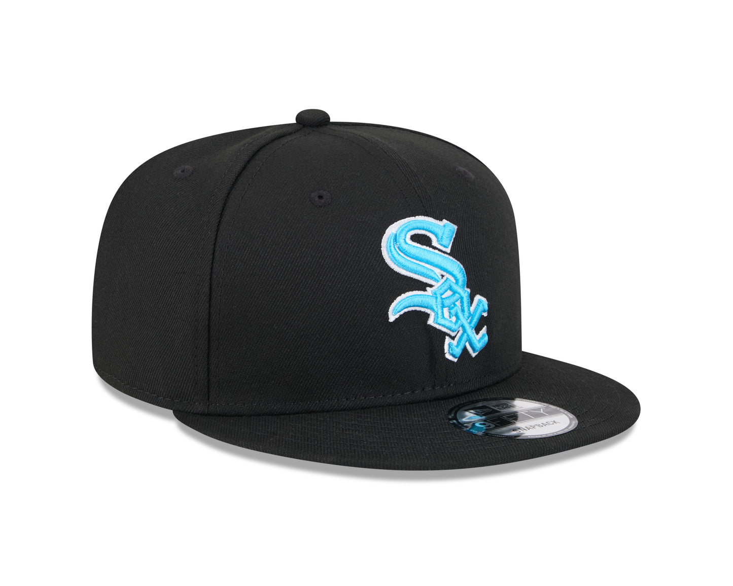 Chicago White Sox New Era 2024 Father's Day Black 9FIFTY Snapback Adjustable Hat