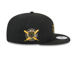 Chicago Cubs New Era 2024 MLB Armed Forces Day Black 9FIFTY Snapback Adjustable Hat - Pro Jersey Sports