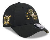 Chicago White Sox New Era 2024 MLB Armed Forces Day Black 9FORTY Adjustable Hat - Pro Jersey Sports