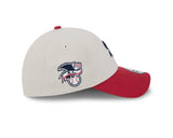 Chicago White Sox New Era Stone/Red 2024 4th of July 39THIRTY Flex Hat - Pro Jersey Sports