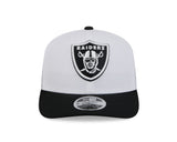 Men's Las Vegas Raiders New Era White/Black 2024 NFL Training Camp 9SEVENTY Trucker Hat - Pro Jersey Sports
