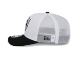 Men's Las Vegas Raiders New Era White/Black 2024 NFL Training Camp 9SEVENTY Trucker Hat - Pro Jersey Sports