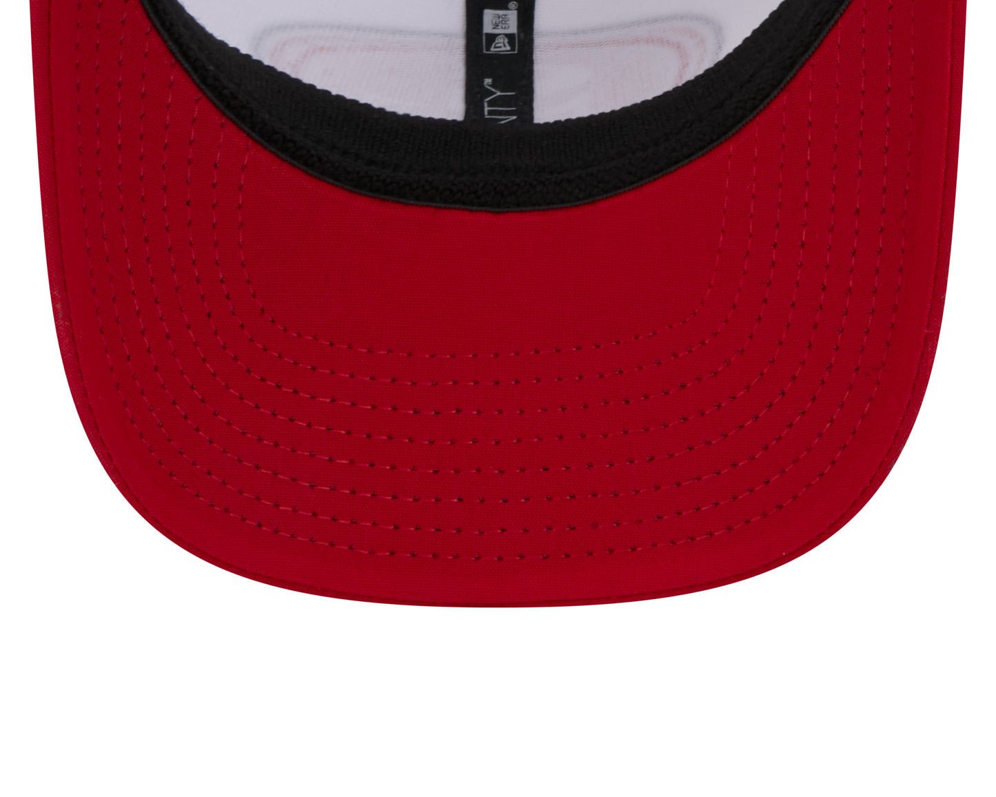 Men's San Francisco 49ers New Era White/Red 2024 NFL Training Camp 9SEVENTY Trucker Hat