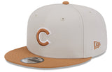 Chicago Cubs New Era Primary 2 Tone Stone/Bronze 9FIFTY Snapback Hat - Pro Jersey Sports