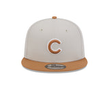 Chicago Cubs New Era Primary 2 Tone Stone/Bronze 9FIFTY Snapback Hat - Pro Jersey Sports