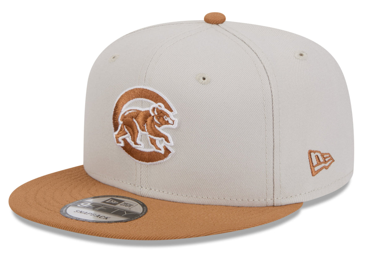 Chicago Cubs New Era Alternate 2 Tone Stone/Bronze 9FIFTY Snapback Hat - Pro Jersey Sports