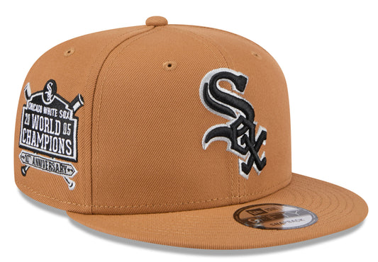 Chicago White Sox New Era Bronze 2005 World Series Anniversary 9FIFTY Snapback Hat - Pro Jersey Sports