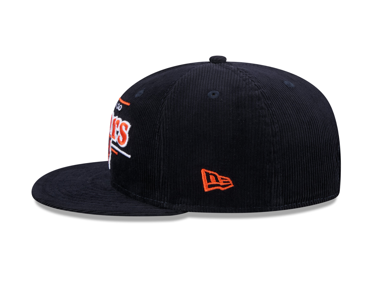 Chicago Bears Display Navy Corduroy New Era 9FIFTY Snapback Hat