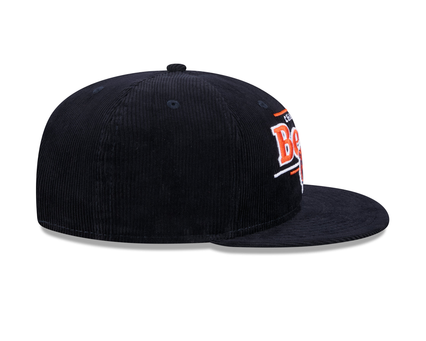 Chicago Bears Display Navy Corduroy New Era 9FIFTY Snapback Hat