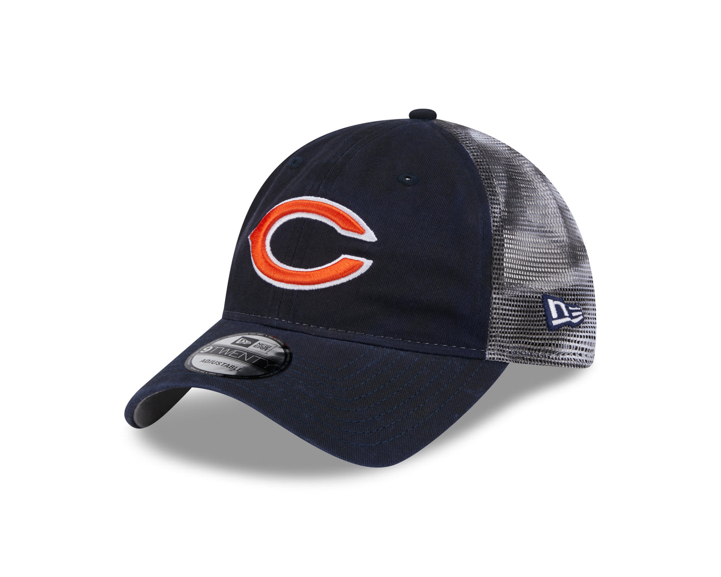 Chicago Bears Secondary Logo Team Slick Trucker 9TWENTY Adjustable Hat