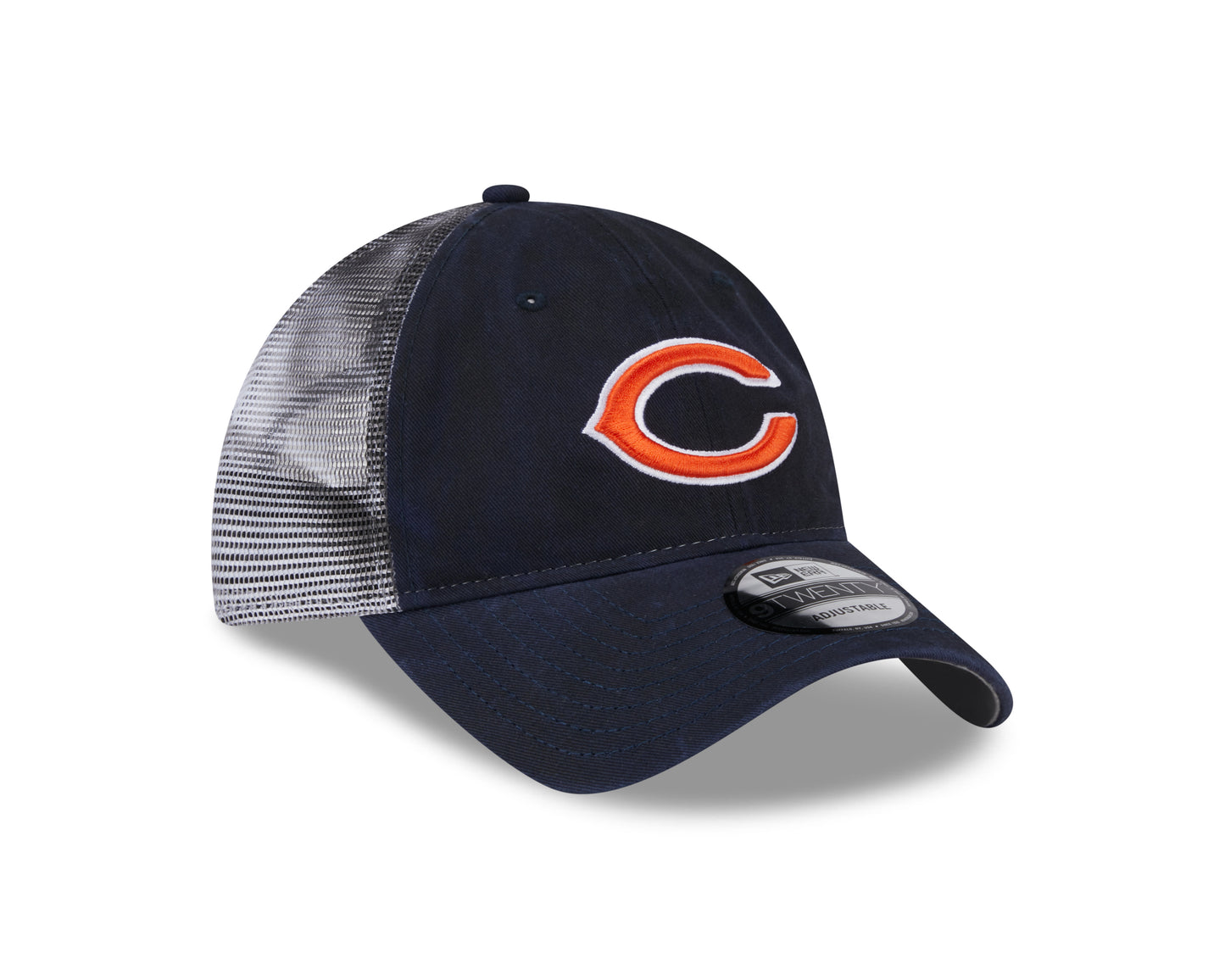 Chicago Bears Secondary Logo Team Slick Trucker 9TWENTY Adjustable Hat