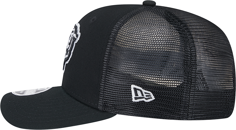 Chicago Bears New Era Black/White Trucker Primary 9SEVENTY Trucker Hat - Pro Jersey Sports