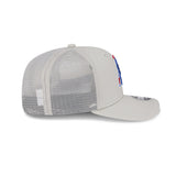 Men's New Era Stone New England Patriots Canvas Trucker 9SEVENTY Stretch-Snap Hat - Pro Jersey Sports