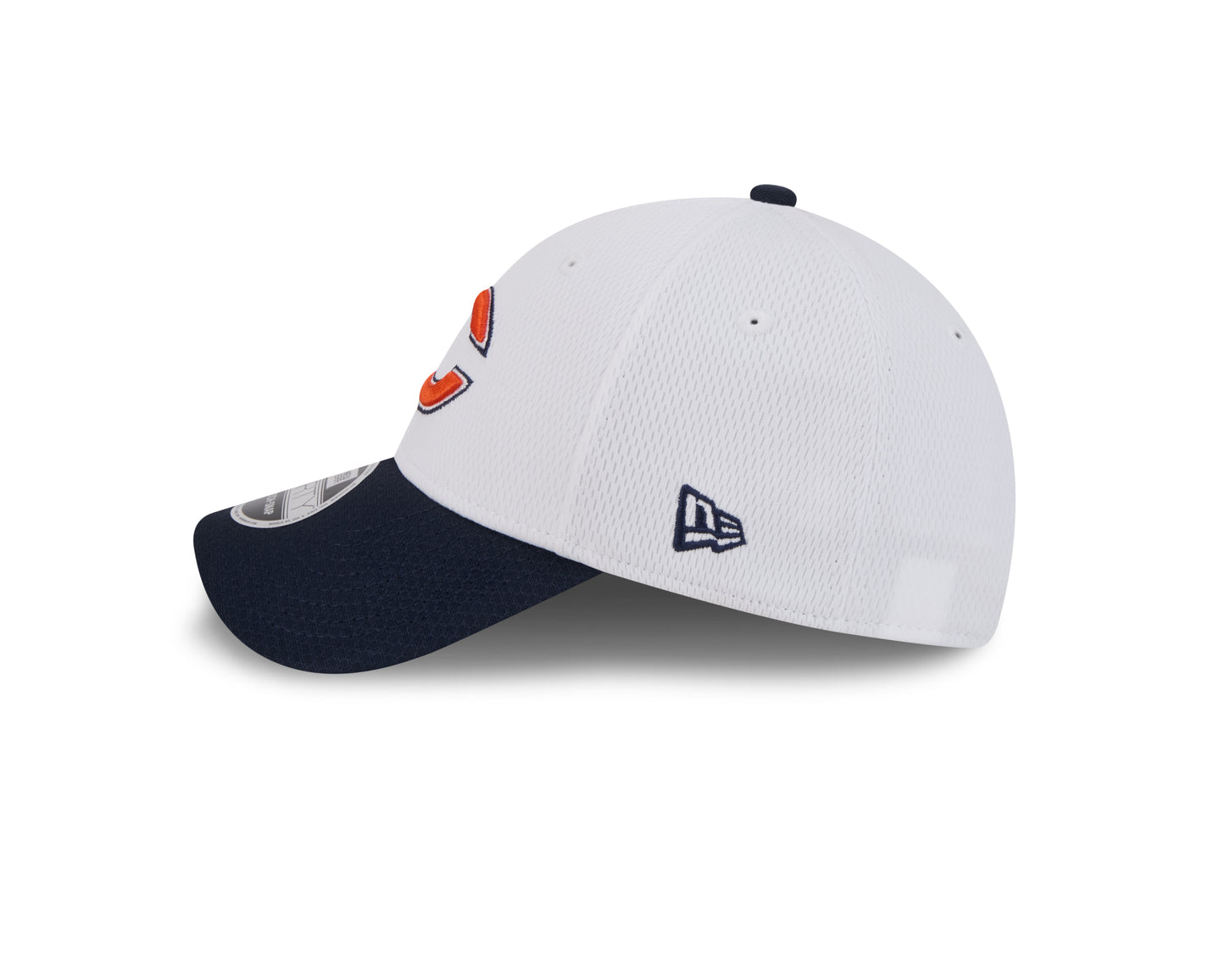 Chicago Bears New Era White/Navy 2 Tone Dash Secondary 9FORTY Adjustable Hat