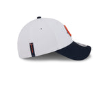 Chicago Bears New Era White/Navy 2 Tone Dash Secondary 9FORTY Adjustable Hat - Pro Jersey Sports
