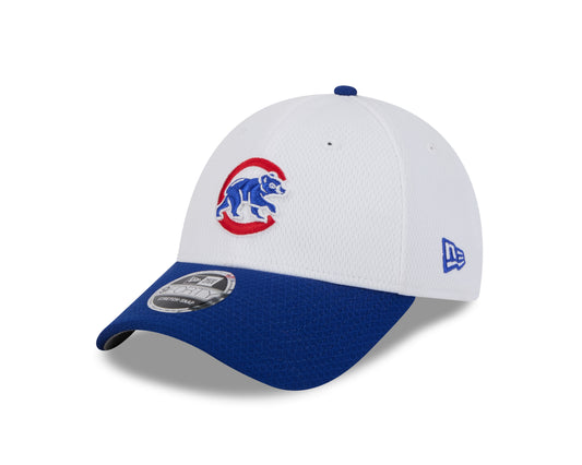 Chicago Cubs New Era White/Royal 2 Tone Dash 9FORTY Adjustable Hat