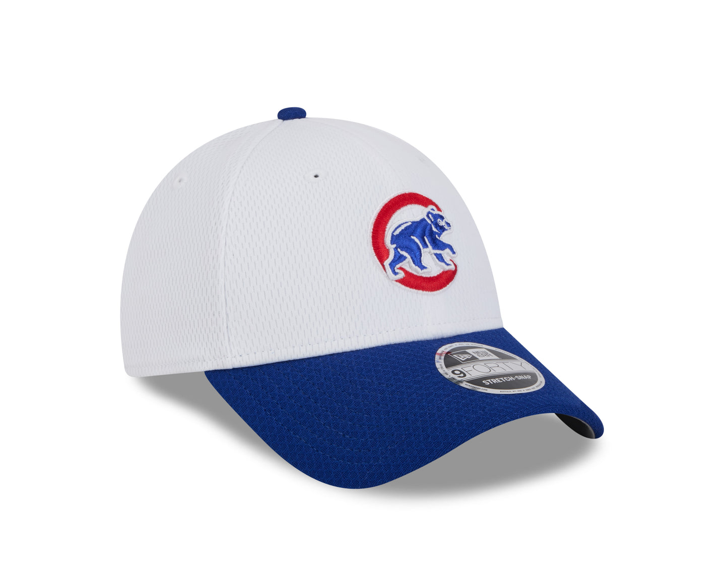 Chicago Cubs New Era White/Royal 2 Tone Dash 9FORTY Adjustable Hat