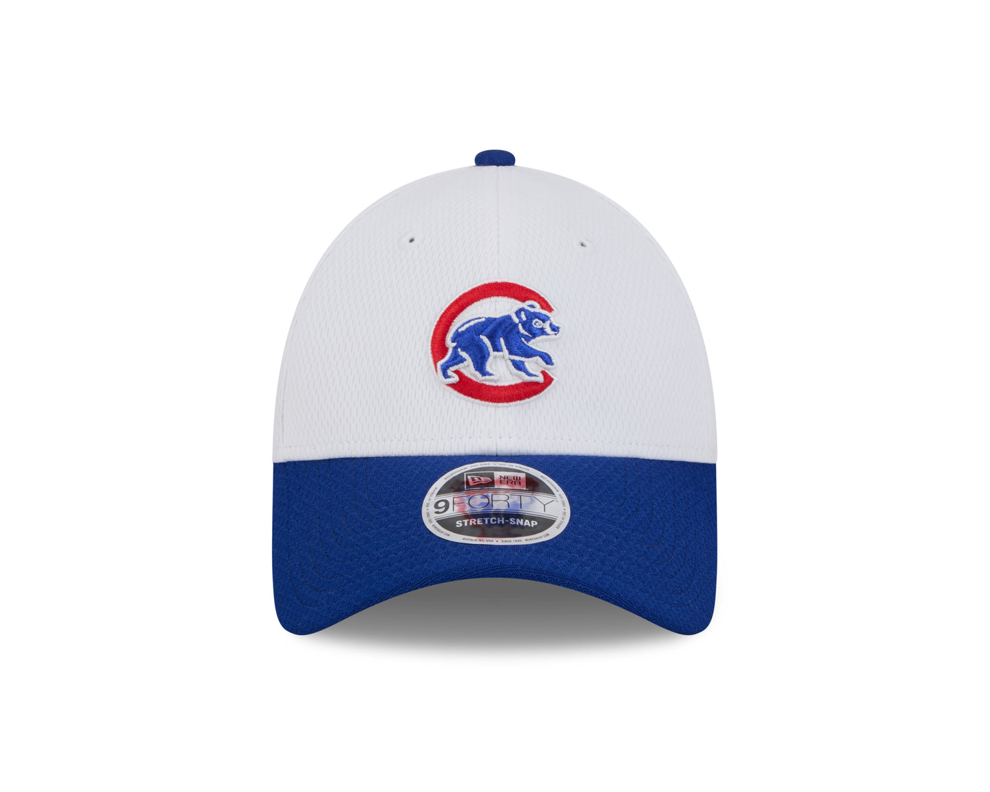 Chicago Cubs New Era White/Royal 2 Tone Dash 9FORTY Adjustable Hat