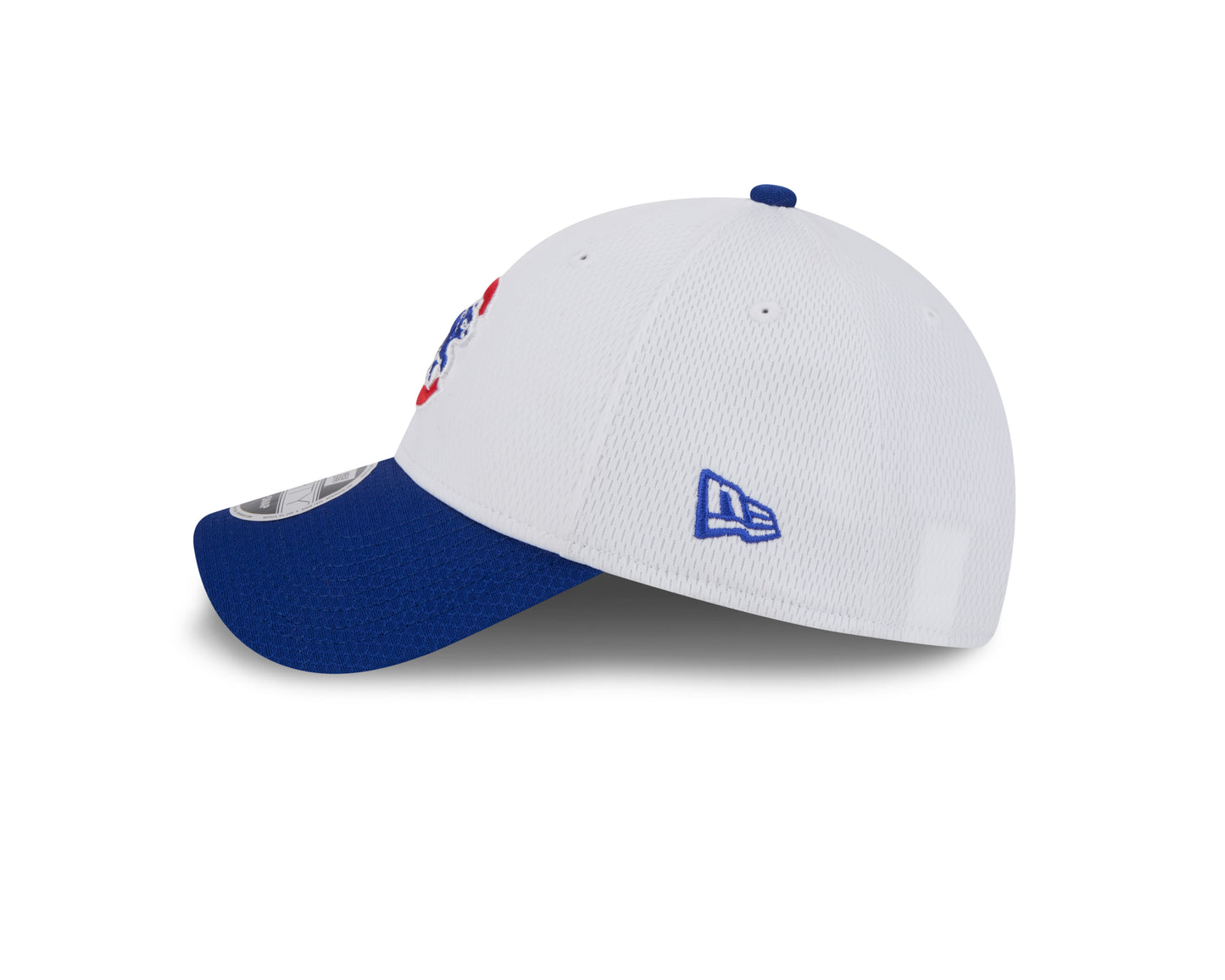 Chicago Cubs New Era White/Royal 2 Tone Dash 9FORTY Adjustable Hat