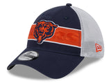 Chicago Bears New Era Team Banded Navy 39THIRTY Mesh Flex Hat - Pro Jersey Sports
