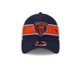 Chicago Bears New Era Team Banded Navy 39THIRTY Mesh Flex Hat - Pro Jersey Sports