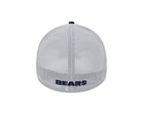 Chicago Bears New Era Team Banded Navy 39THIRTY Mesh Flex Hat - Pro Jersey Sports