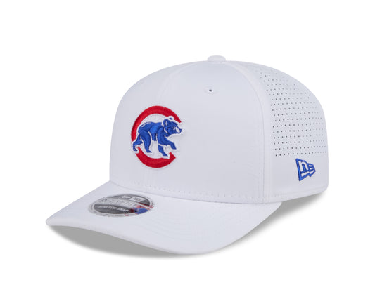 Chicago Cubs New Era White Performance 9SEVENTY Hat