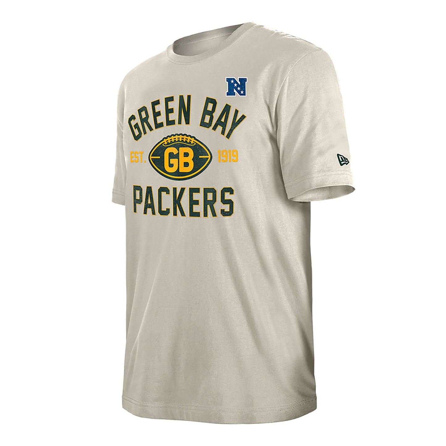 Men's Green Bay Packers Stone 2024 Historic New Era Tee